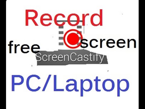 how to record Desktop/laptop screen recorder free