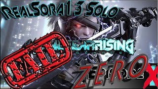 RealSora13 Solo - Metal Gear Rising: Revengance - Episode ZERO / FAIL