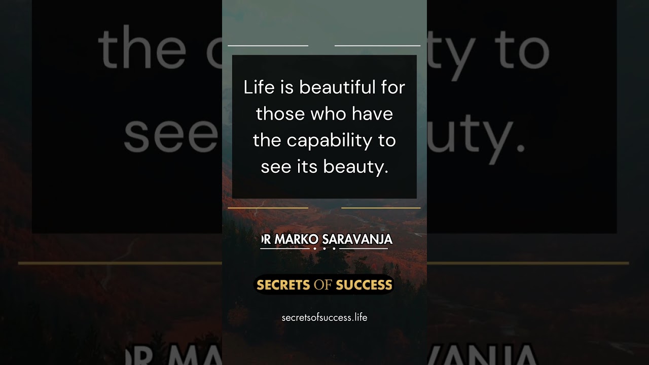 Unlocking Life's Beauty: A Journey of Perception! 