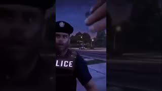 Pimp slap #funnyshorts #gta #gtaonline #cops #memes#funny