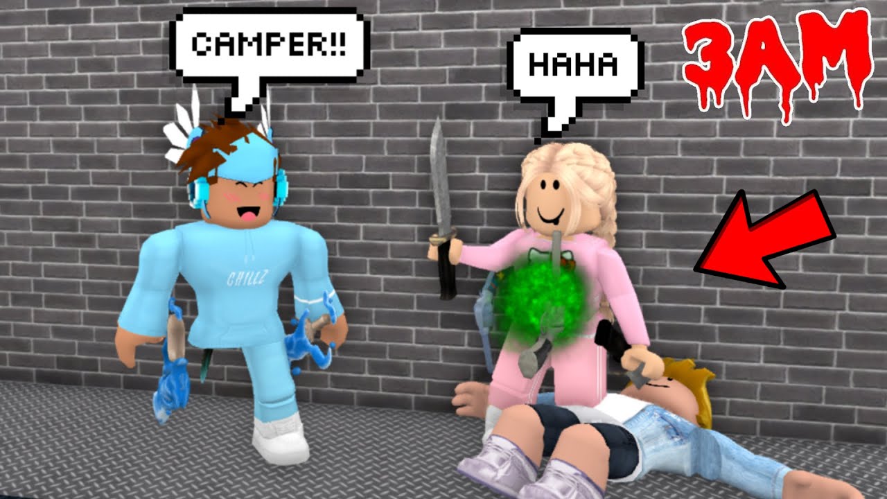 MM2 Destroying Campers At 3 AM...