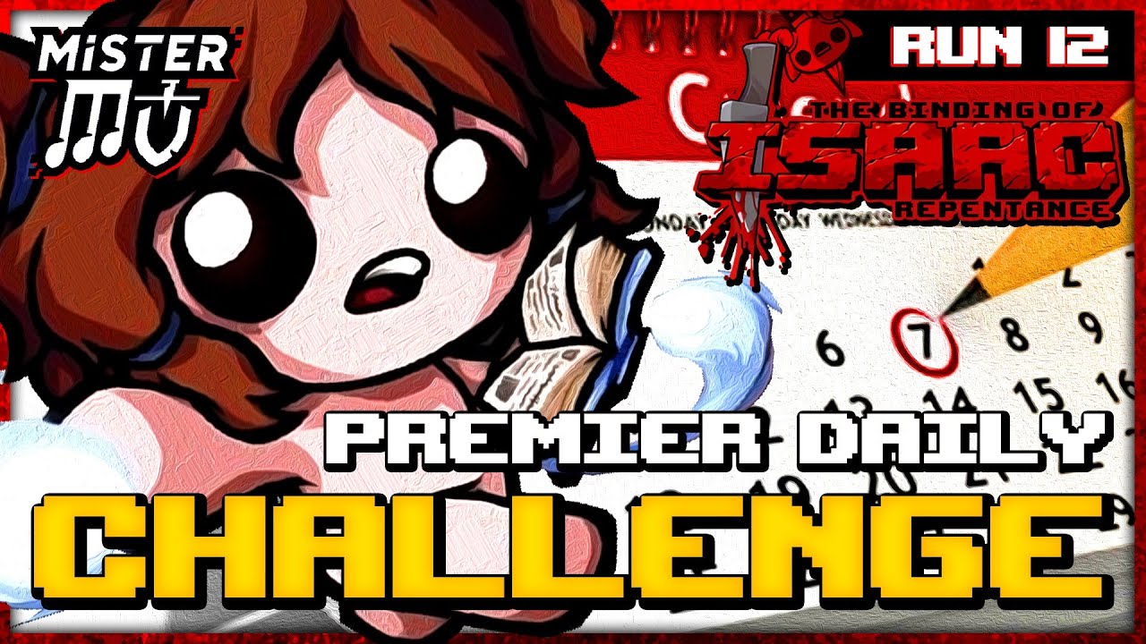 Premier Daily Challenge The Binding Of Isaac Repentance 12 Youtube