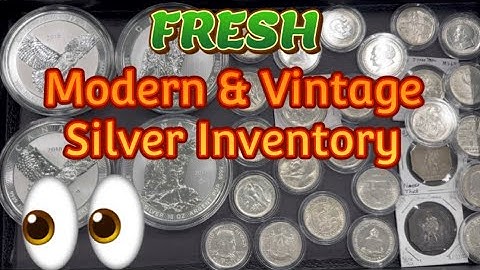 NEW COIN SHOP tour & SILVER inventory show and tell!