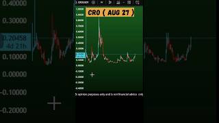 CRO Coin Price Prediction and Rally 0.50 USD?  Cronos CRO Aug 25, 2025