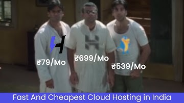 ⛅ Cheapest Cloud Hosting Services In India From ₹79