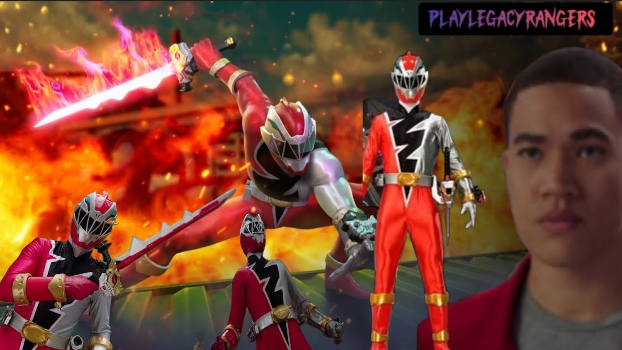 Zayto Red Ranger Gameplay & Moveset 💥 | Power Rangers Legacy Wars - YouTube