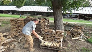 Celebrity HOW I STACK FIREWOOD ON A PALLET Net Worth