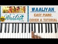 Waaliyan Harnoor Piano Cover With One Finger Tutorial Roshit Production