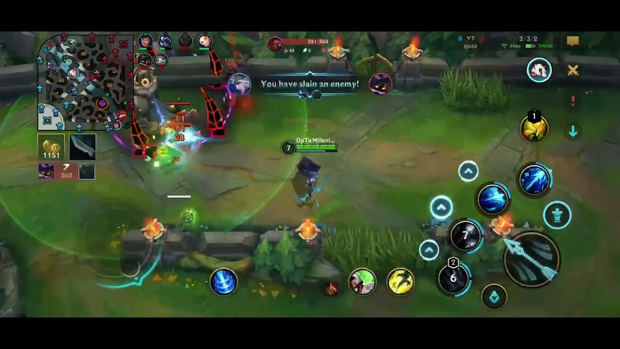 [{(League of Legends - Wild Rift | Highlights #14)}] Losers vs ...