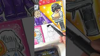 Drawing subscribes Roblox Avatars! #robloxart #shortsvideo #art #roblox #drawingtutorials