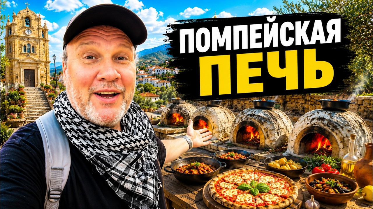 ГОТОВИМ В ПОМПЕЙСКОЙ ПЕЧИ! КАК УСТРОЕНА САМАЯ СТАРАЯ В МИРЕ ПЕЧЬ? ИСКУССТВО ПИЦЦАЙОЛО!