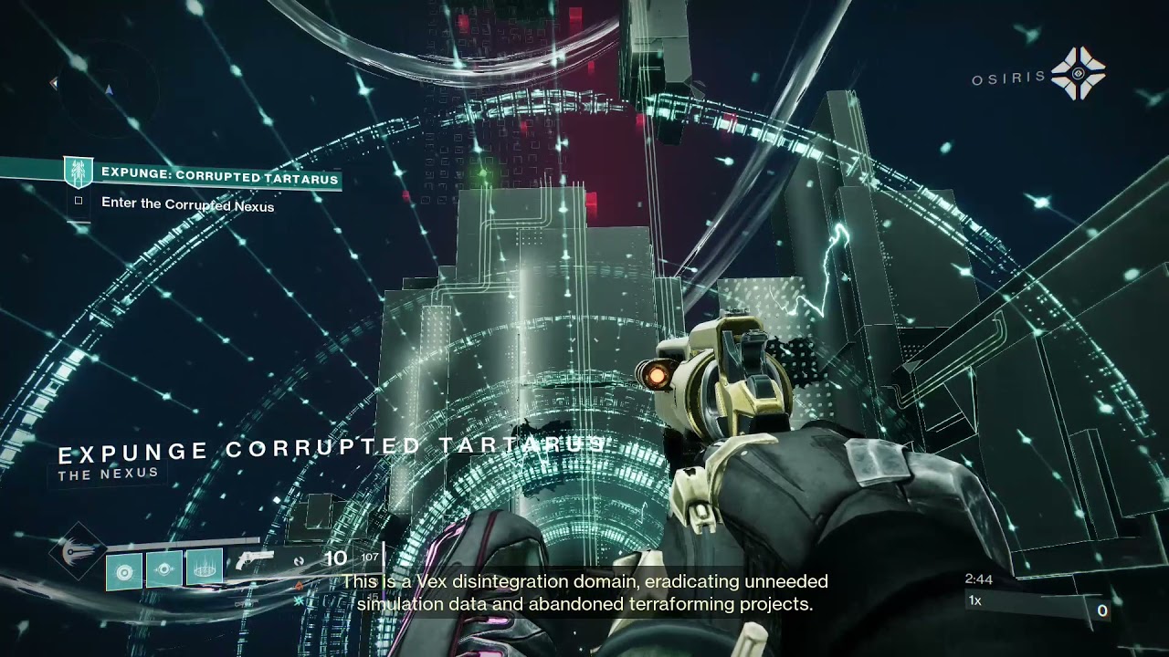 Expunge: Corrupted Tartarus Dialogue - Destiny 2