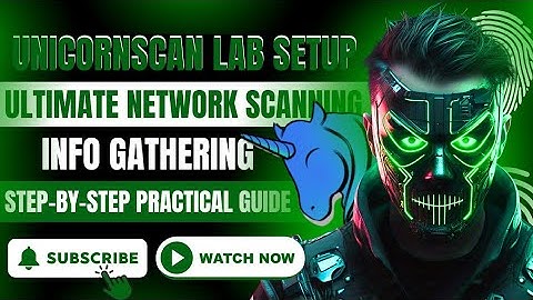 Master Network Mapping & Info Gathering Using Unicornscan Tools/ #subscribe #likeme #cybersecurity 