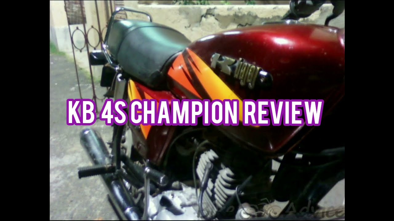 Kawasaki Bajaj 4s Champion Review Youtube