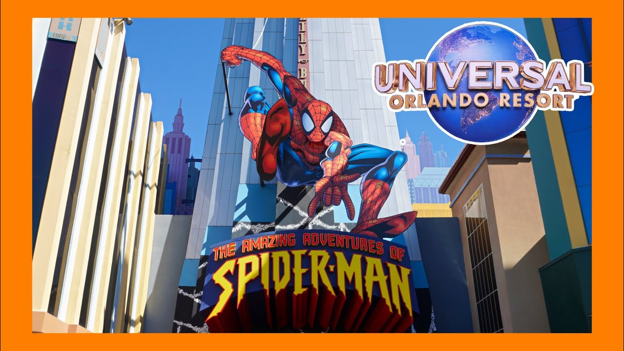 The Amazing Adventures of Spiderman (Universal Orlando) - YouTube