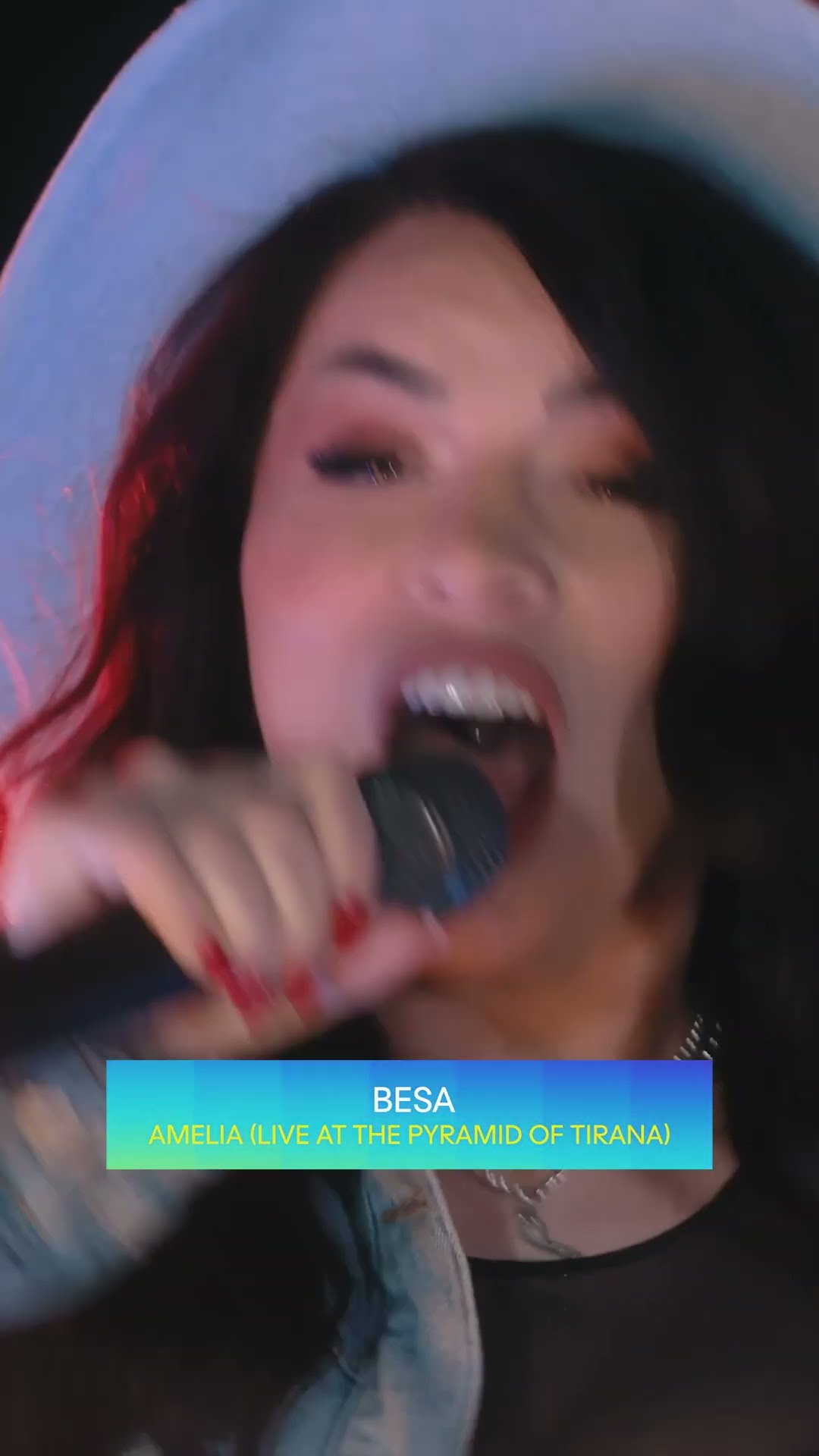From the Pyramid of Tirana in Albania – BESA brings us AMELIA ?? #Eurovision2024
