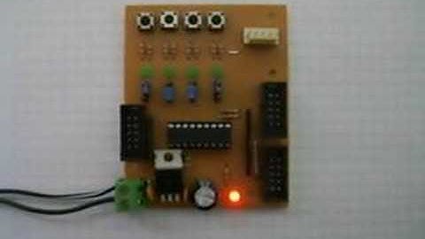 Pic Trainer 18 pines - Led Blinking