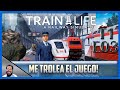 Train Life Railway Simulator👮🏽‍♀️ME TROLEA EL JUEGO!🚅 /T1E03 #trainliferailwaysimulator #chillout