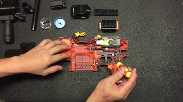 {Mod} Full auto Stryfe with adjustable Rate of Fire (ROF) - Part Two