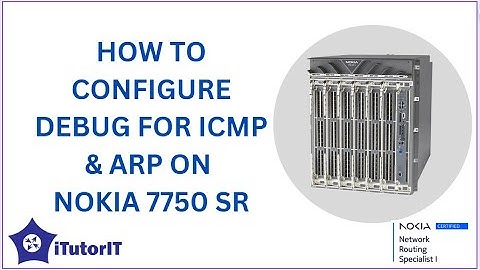 VIDEO-3 - How to configure Debug for ICMP & ARP