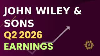 John Wiley & Sons, Inc  WLY Q2 2026 Earnings Call