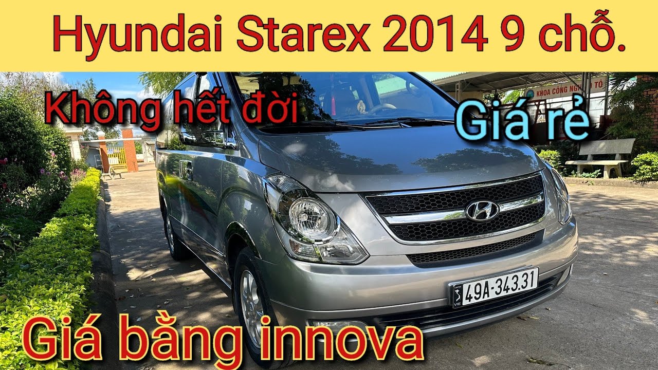 Siêu Phẩm hyundai starex 9 chỗ không hết đời 2014 xe gia đình | Giá lại siêu rẻ LH:0987644800