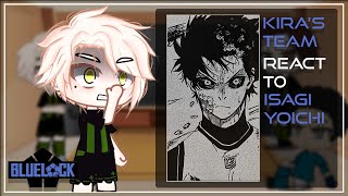 : Kira's team react to Isagi Yoichi | Gacha Club [Eng/Rus]