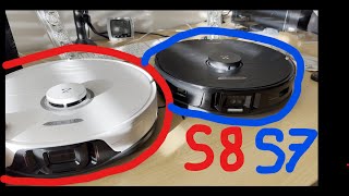 Roborock S8 unboxing and comparison with Roborock S7 MAX V