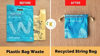 Recycling Plastic Bag Without A Sewing Machine (2nd Product)