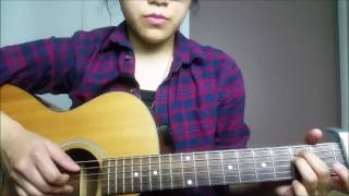 Video thumbnail of "[Guitar Tutorial - Beginner] Spring Day (봄날) by BTS (방탄소년단) [기타 레슨]"