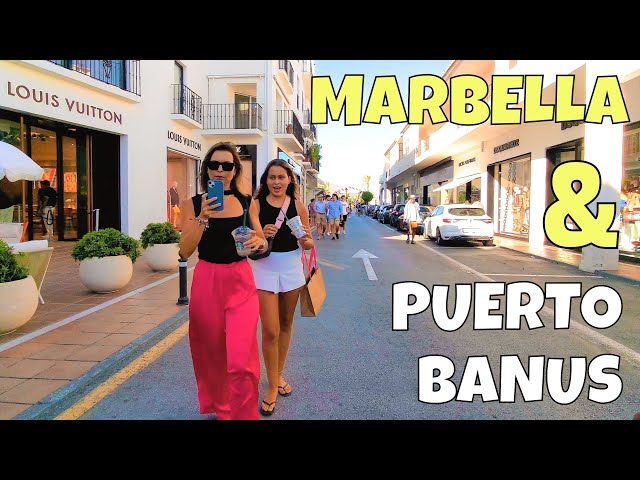 Marbella City & Luxury Puerto Banus Port Walking Tour