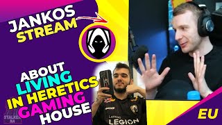 Jankos About Problem Living in Heretics Gaming House 🤔