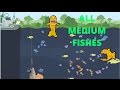 Cat Goes Fishing 2.0 #22. ВСЕ СРЕДНИЕ РЫБЫ / ALL MEDIUM FISHES CHALLENGE!