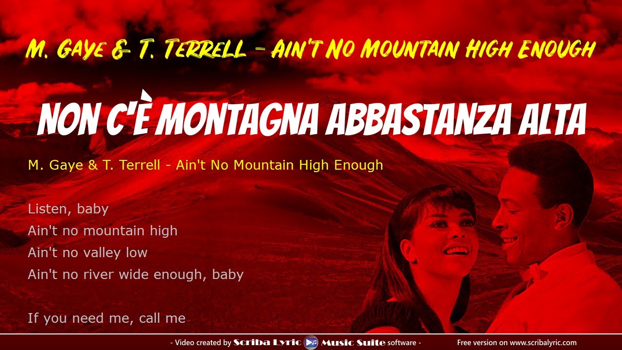 Marvin Gaye & Tammi Terrell - Ain't No Mountain High Enough