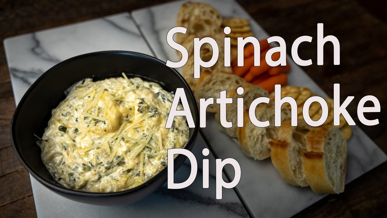 Crockpot Spinach Dip {Healthy Spinach Dip} - The Cookie Rookie (VIDEO)