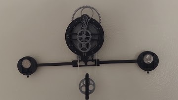 3D Printed Mechanical Clock