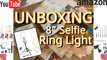 UNBOXING | 8" Ring Light | UBEESIZE