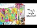 What is Acrylic Gouache & How Do You Use It?