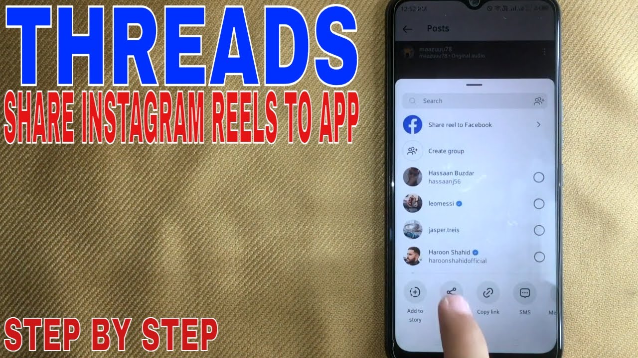 ✓ How To Share Instagram Reels To Threads App 🔴 