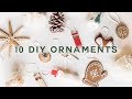 10 DIY CHRISTMAS ORNAMENTS - Cheap + Aesthetic (2019) // Lone Fox