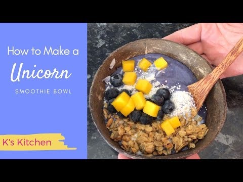 k's-kitchen-|-how-to-make-a-unicorn-smoothie-bowl-🦄