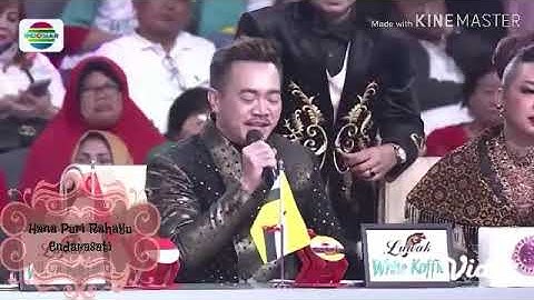 Gilang menirukan suara Miennan Yunos, Mayuni Omar dan Defrico Audy Sampai Bikin Ketawa
