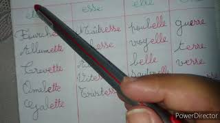 projet 4 séquence 3(3aP) des exercices sur le cahier d'activité  les sons: ette _ erre _ elle _esse
