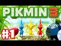 Pikmin 3 - Gameplay Walkthrough Part 1 - Day 1 - Crash Landing! (Nintendo Wii U)