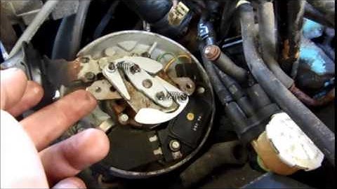 GM HEI distributor - Advance Curve Kit install...
