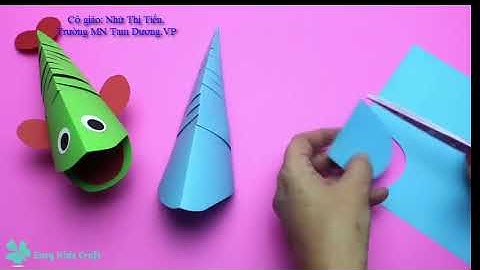 Cắt dán con cá - MN Tam Dương - Phuong84