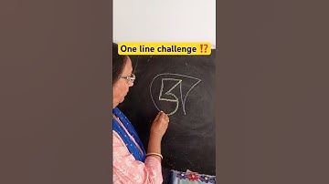 One line draws the entire shape,and the lines cannot overlap!Is there an answer to this question 1