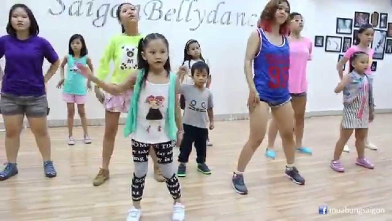 Học nhảy Kpop Dance Cover Kid I Crush (2NE1) mix Sugar Free (T - Ara) by Ms. Puna I SaigonBellydance múa bụng việt nam