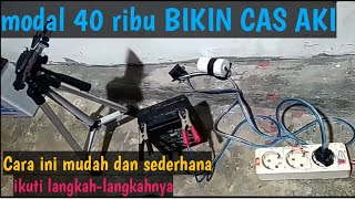 cara mudah membuat cas aki dari rongsokan dvd || Diy batrei Charger