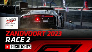 Race 2 Highlights | Zandvoort 2023 | Fanatec GT World Challenge Europe Powered by AWS